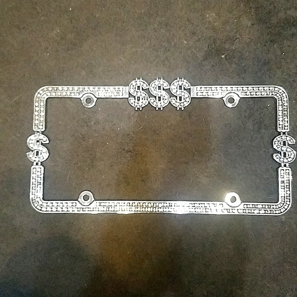 Bling License Plate Frame